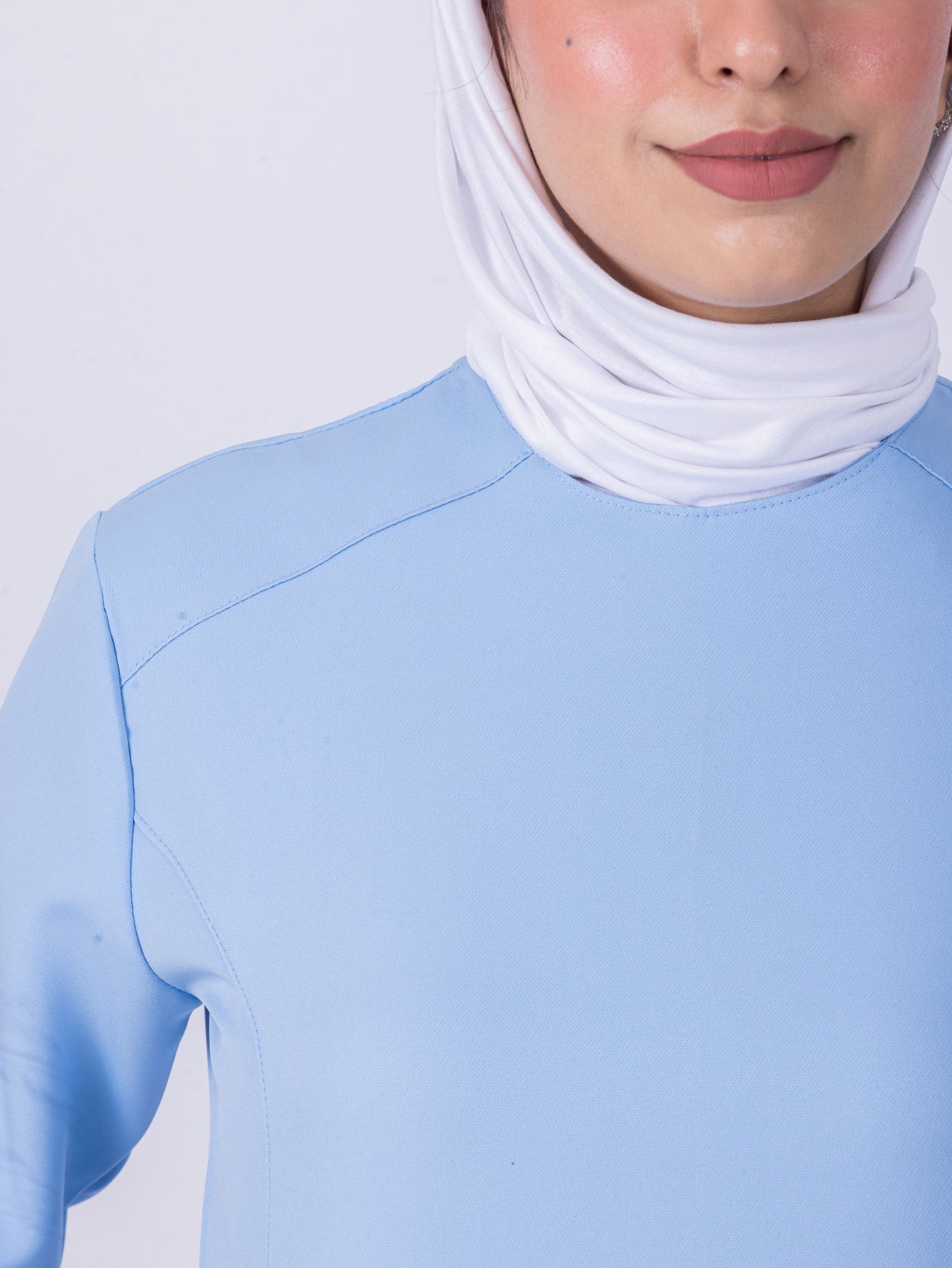 One Year - Baby Blue Scrubs
