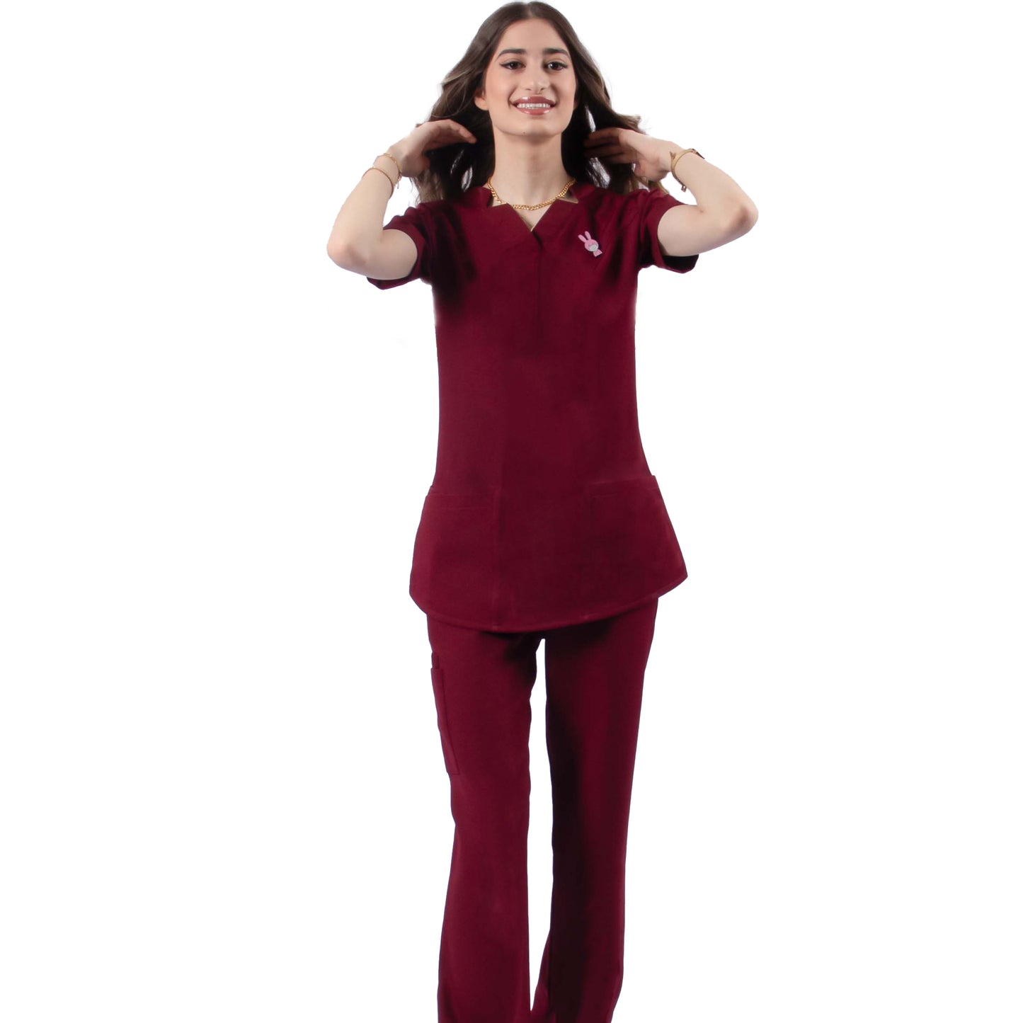 AORTA - Maroon Scrubs