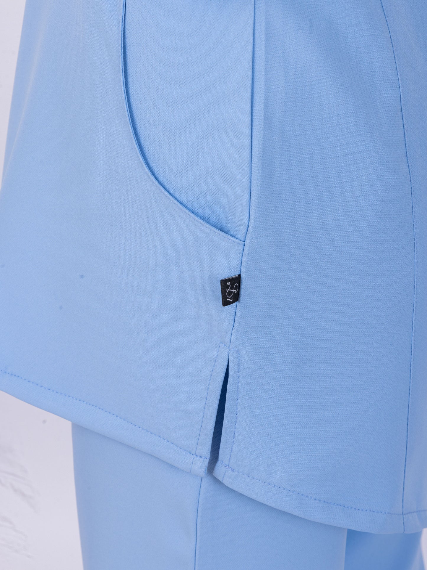 One Year - Baby Blue Scrubs