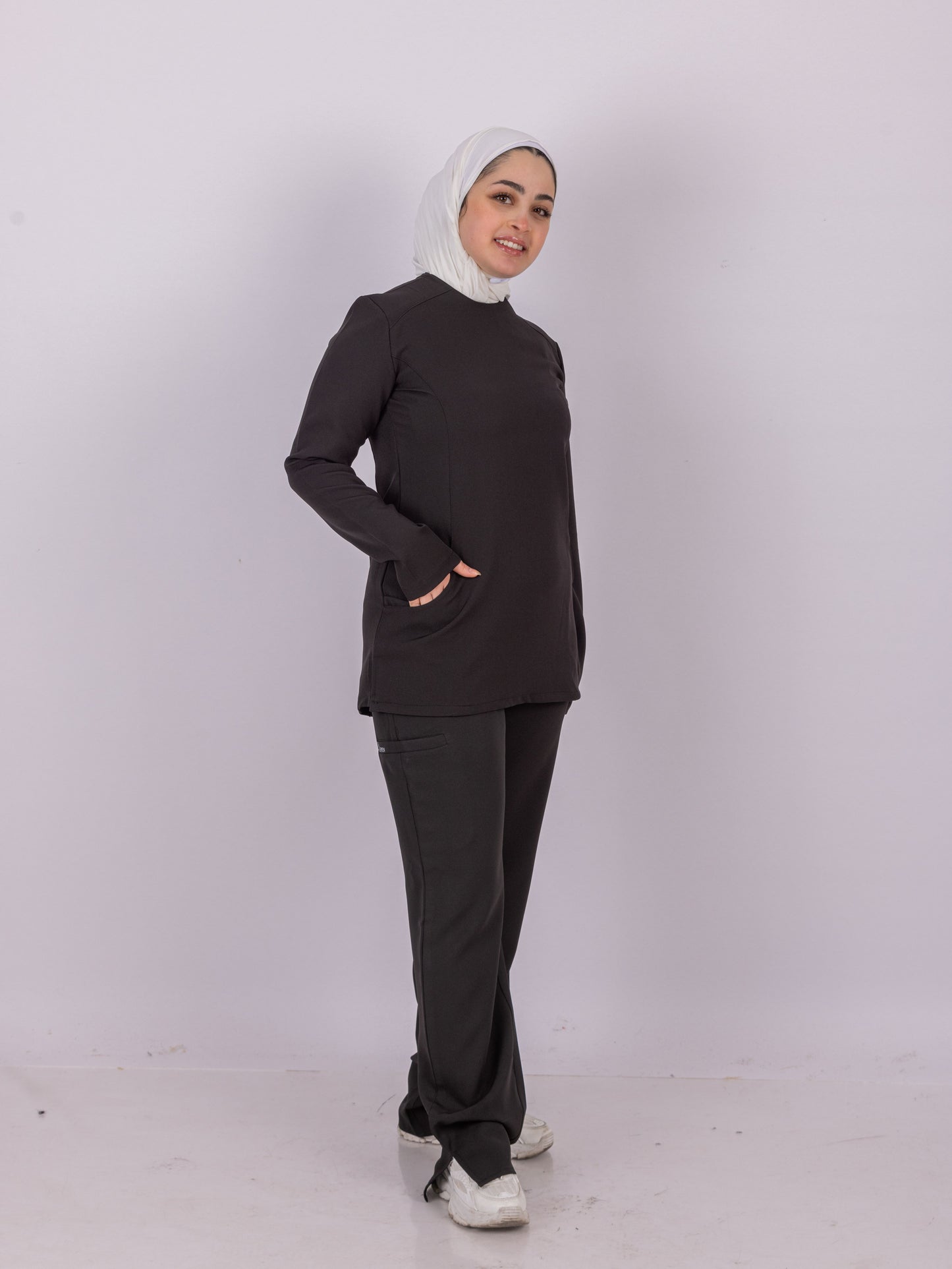 One Year - Black Scrubs