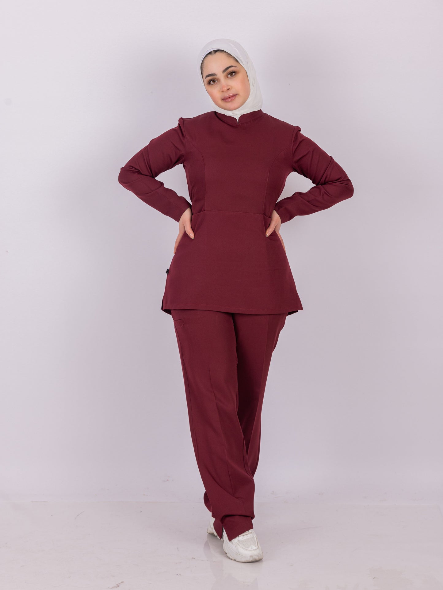 VAGUS - Maroon Scrubs