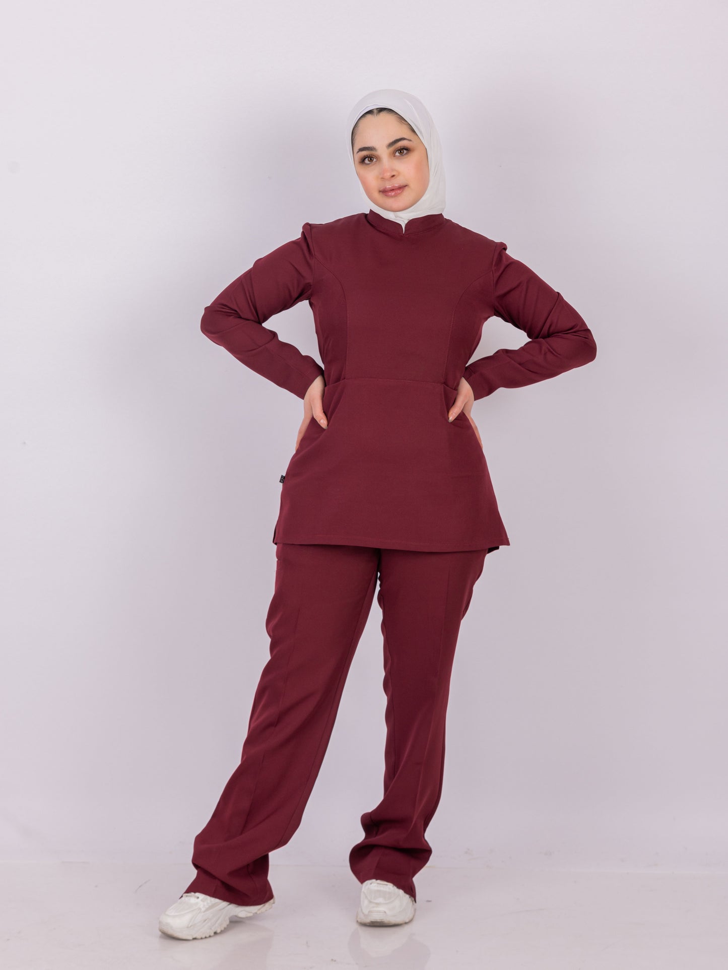 VAGUS - Maroon Scrubs