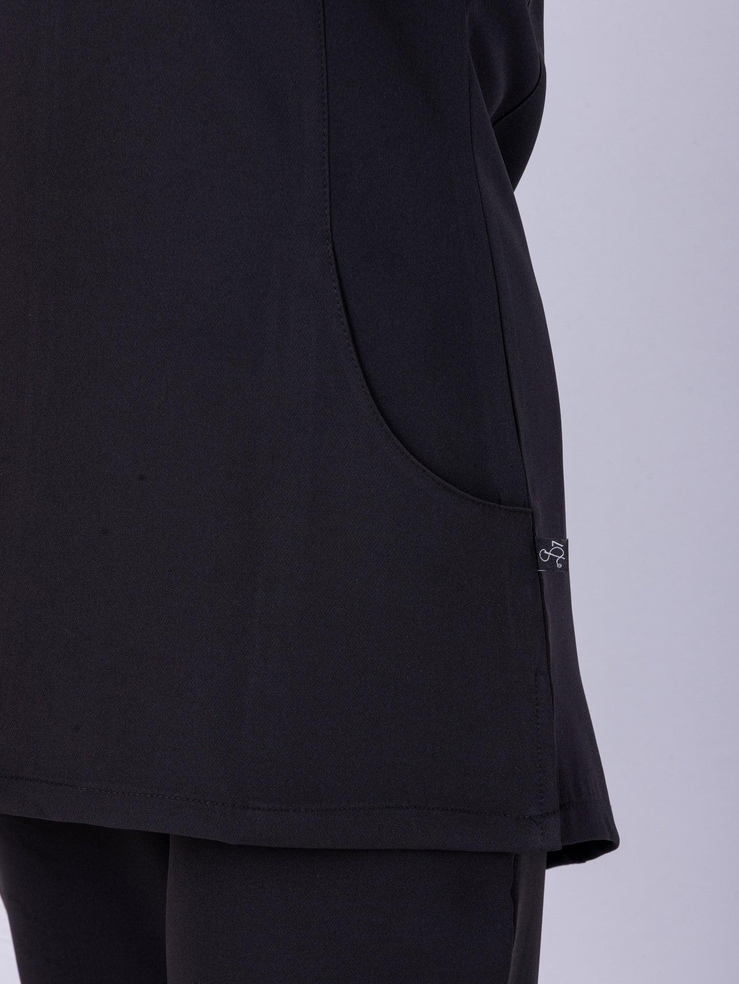 One Year - Black Scrubs