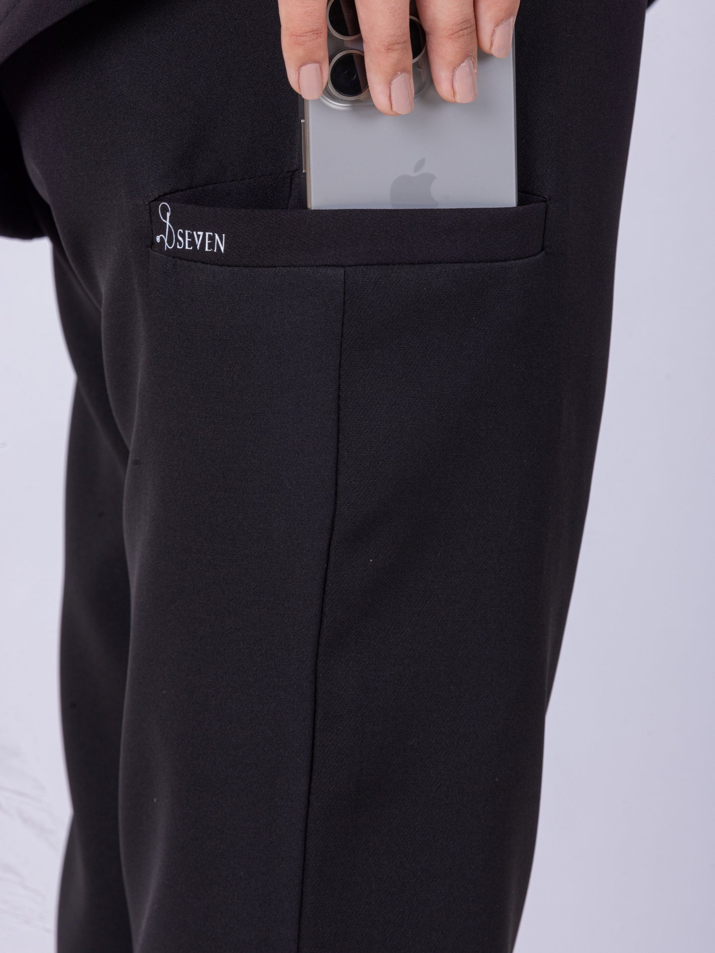 One Year - Black Scrubs