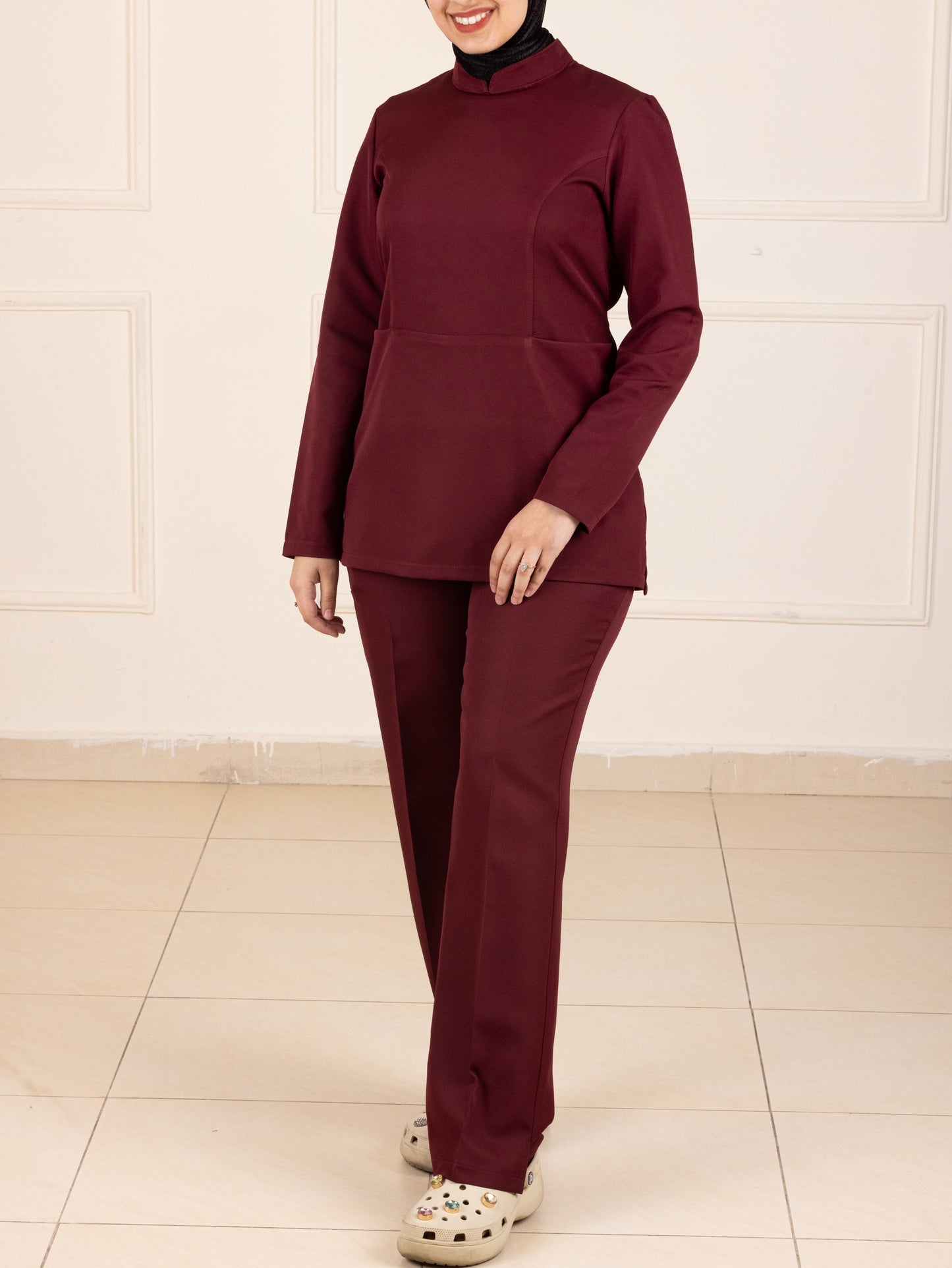 VAGUS - Maroon Scrubs
