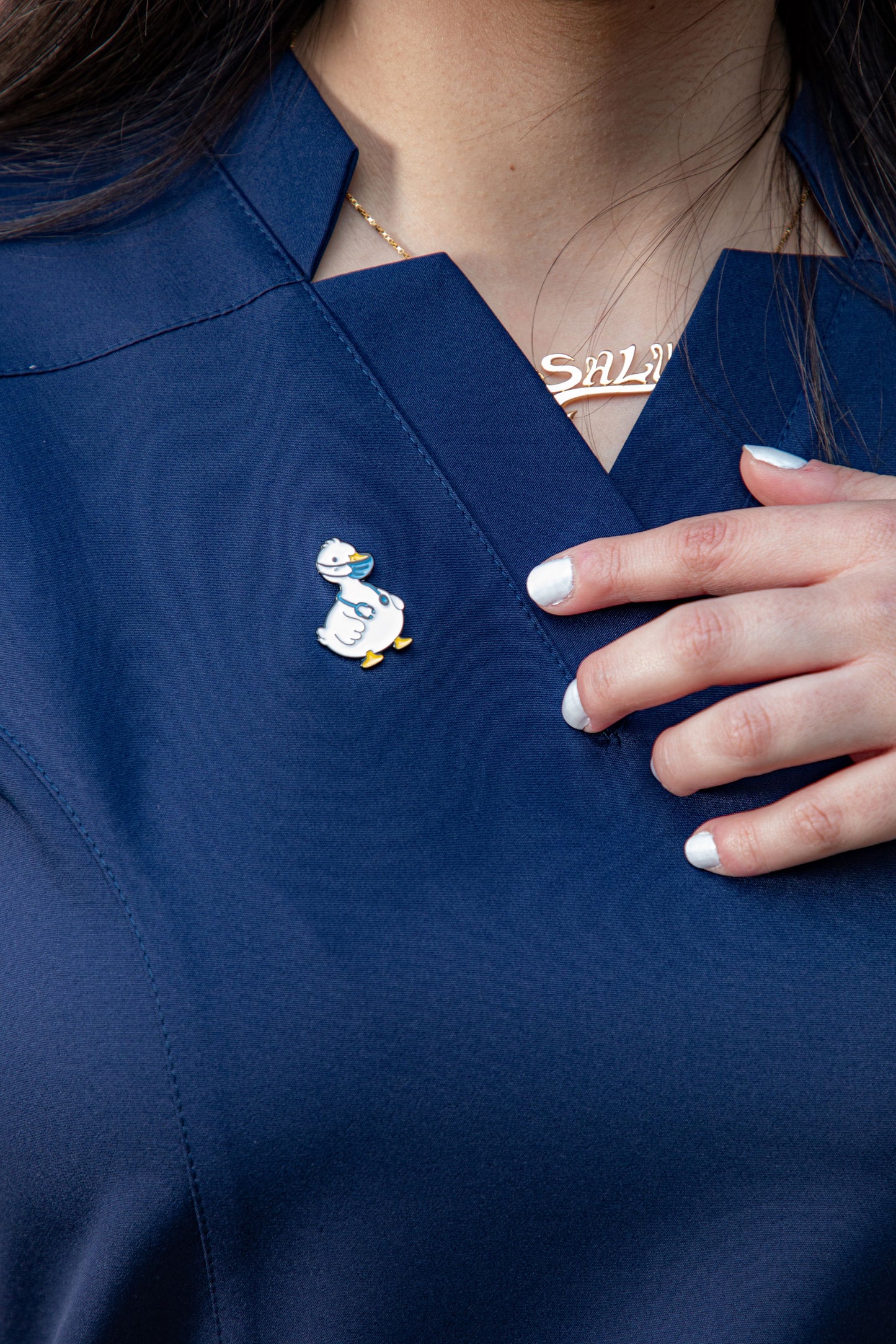 AORTA - Navy Blue Scrubs