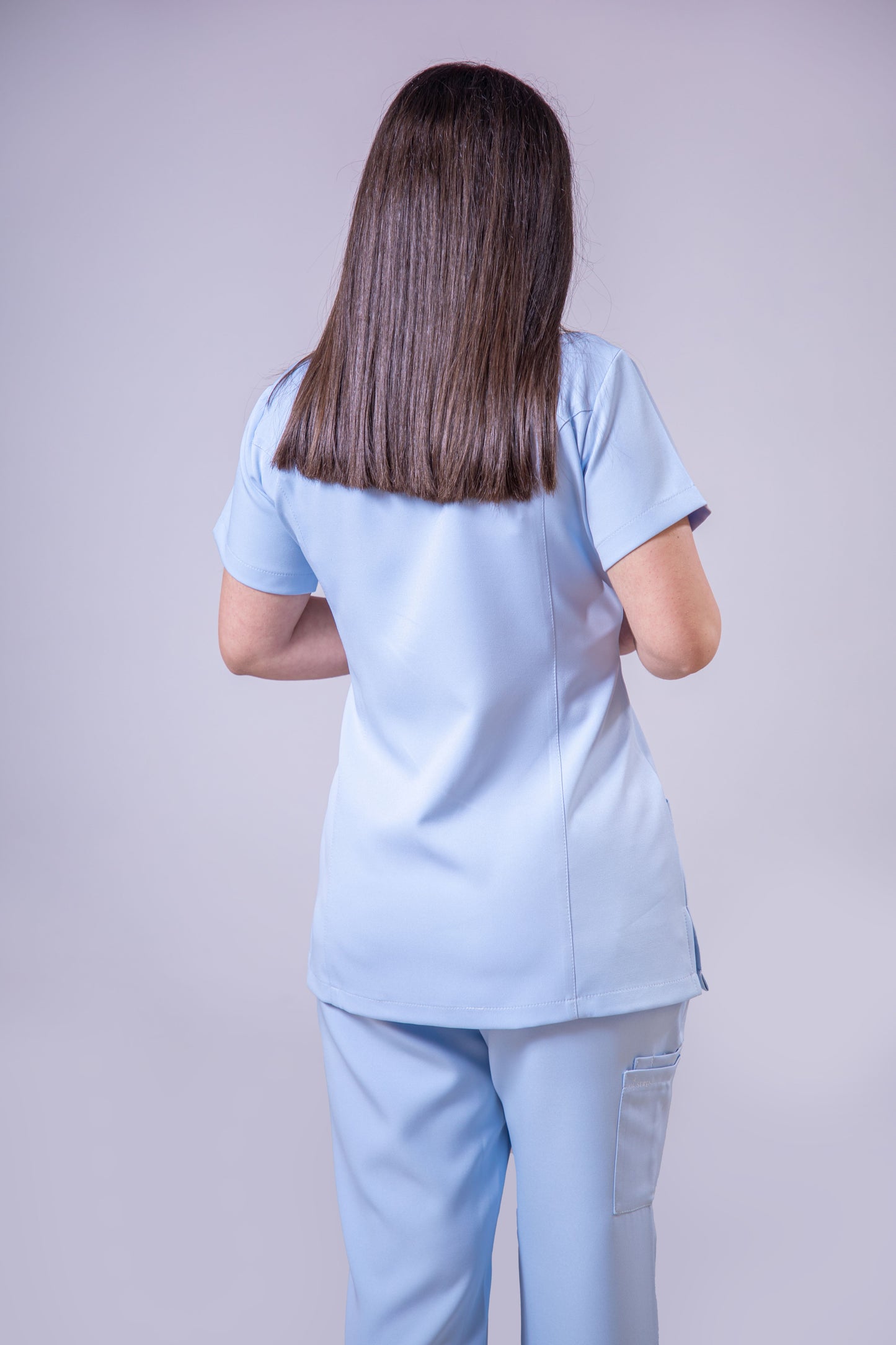 CROWN - Baby Blue Scrubs
