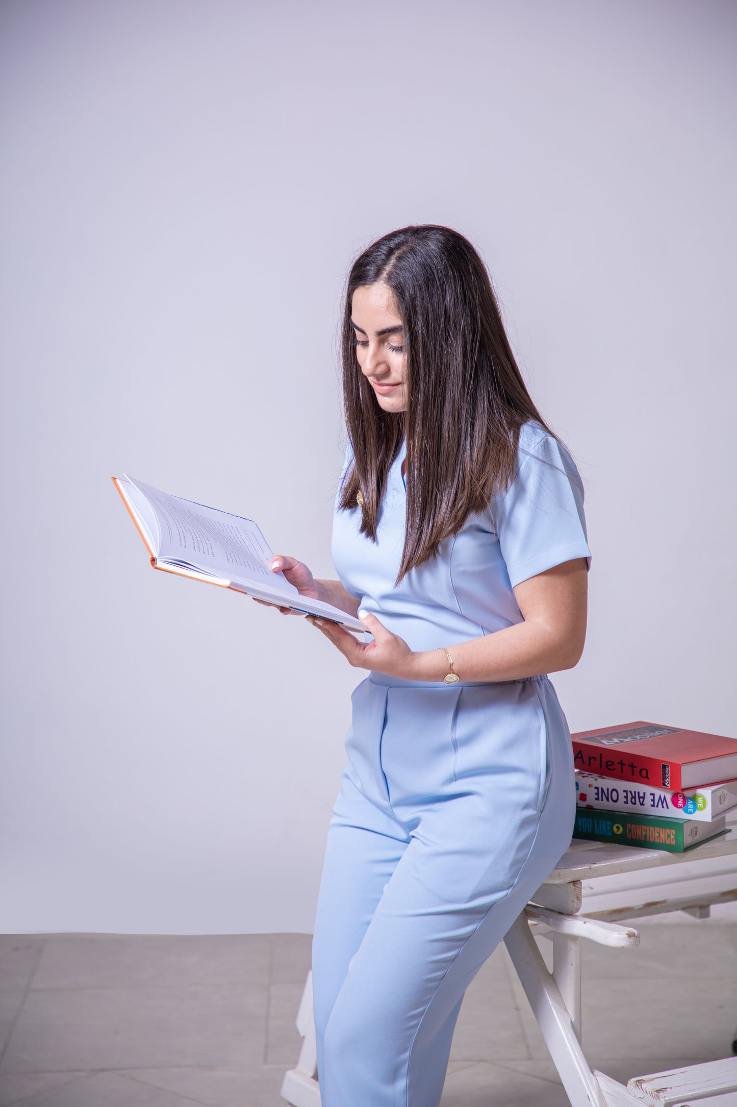 CROWN - Baby Blue Scrubs