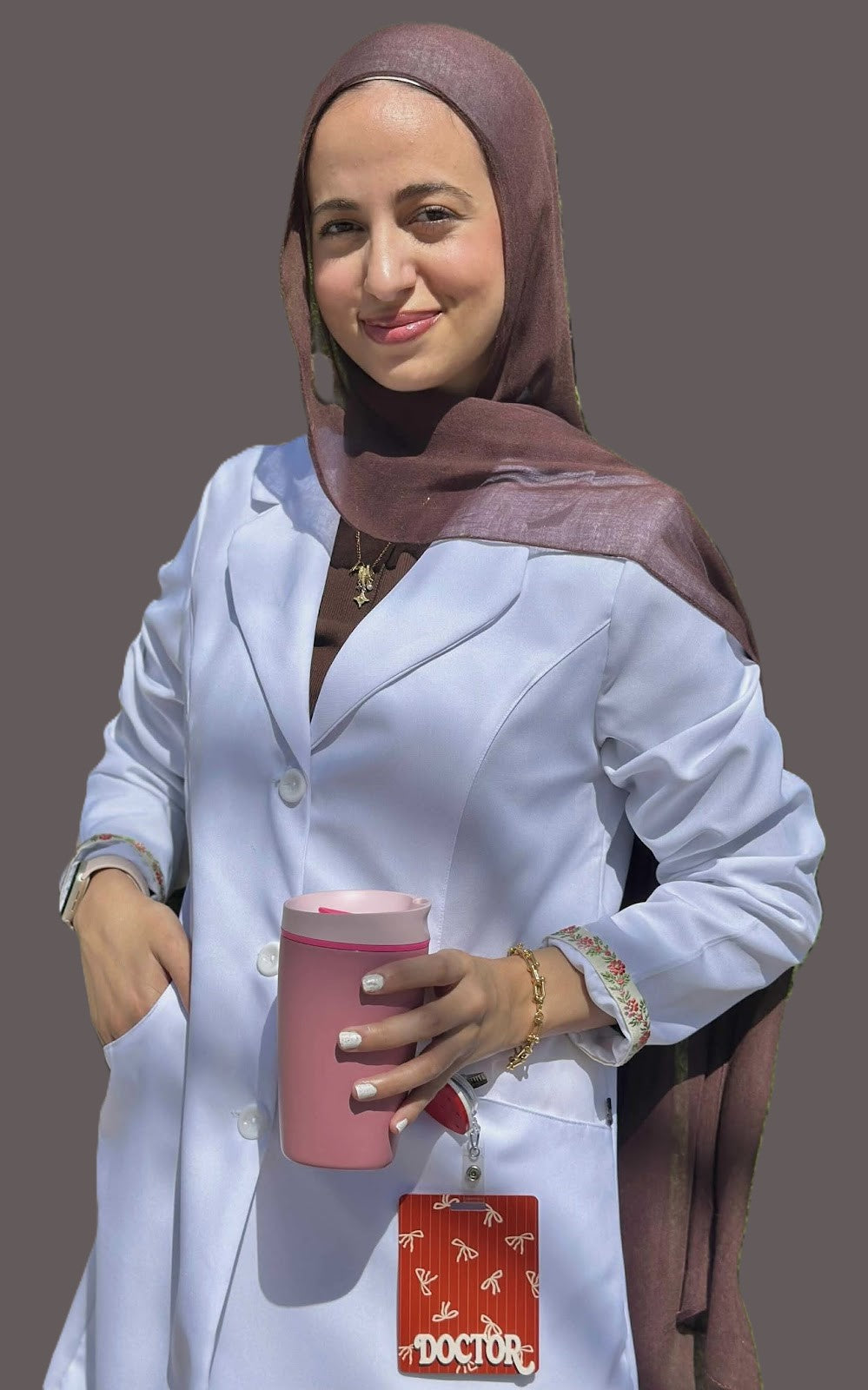 Floracoat – Feminine White Coat