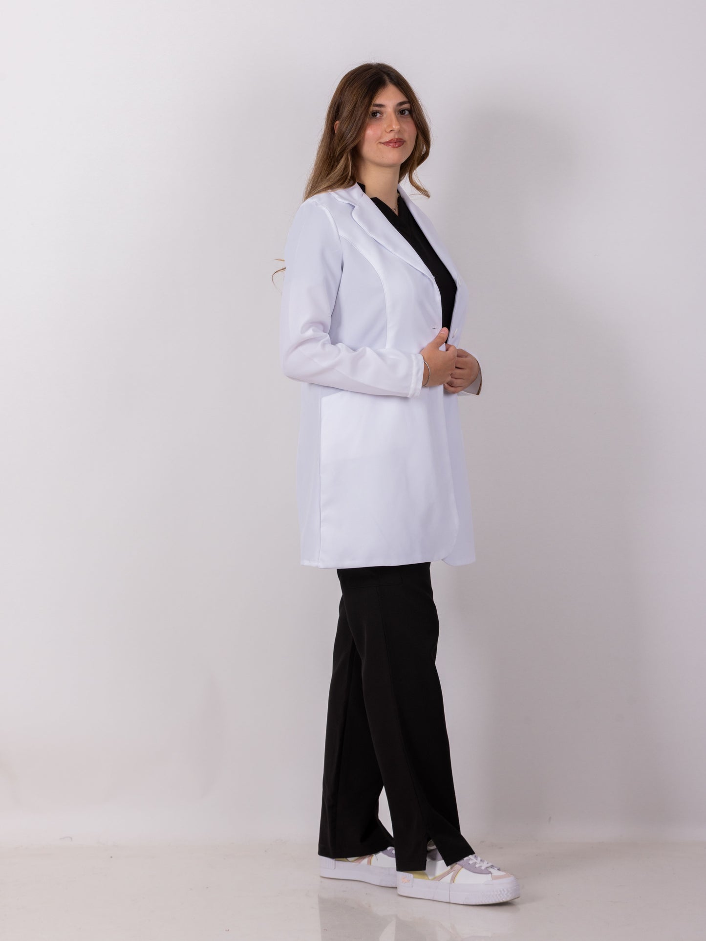Floracoat – Feminine White Coat