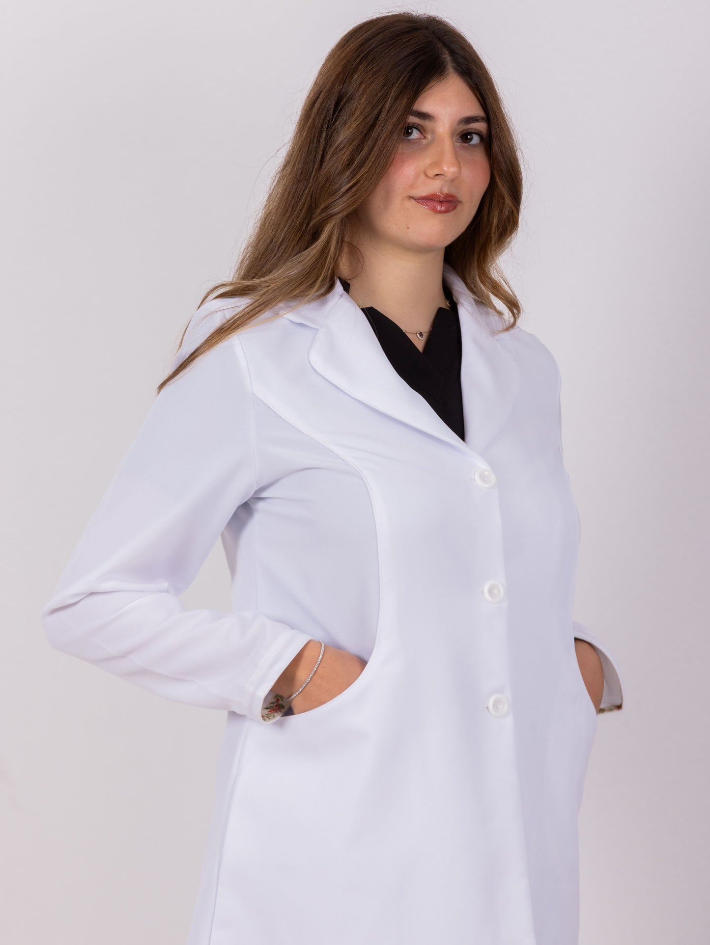 Floracoat – Feminine White Coat