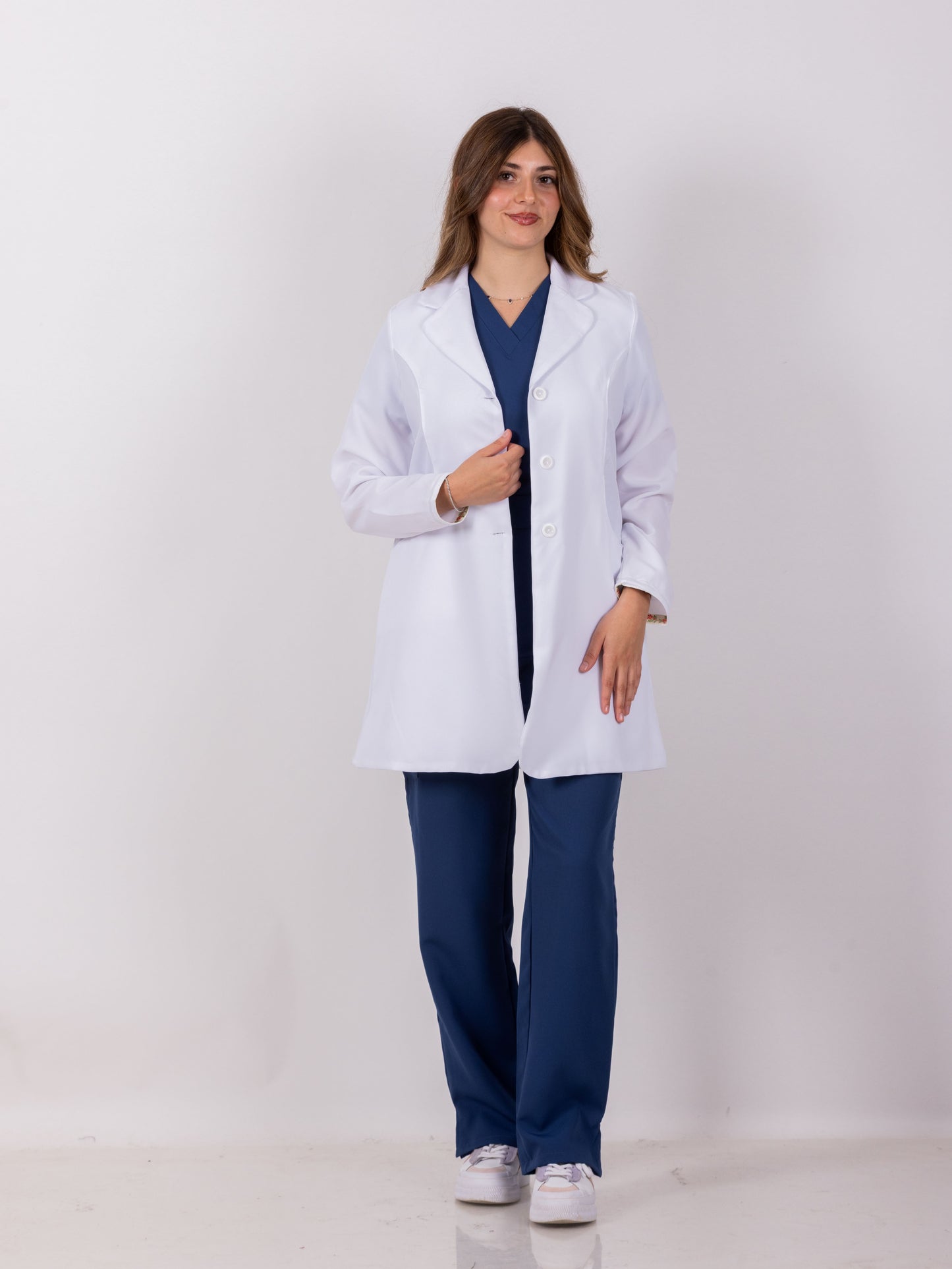 Floracoat – Feminine White Coat