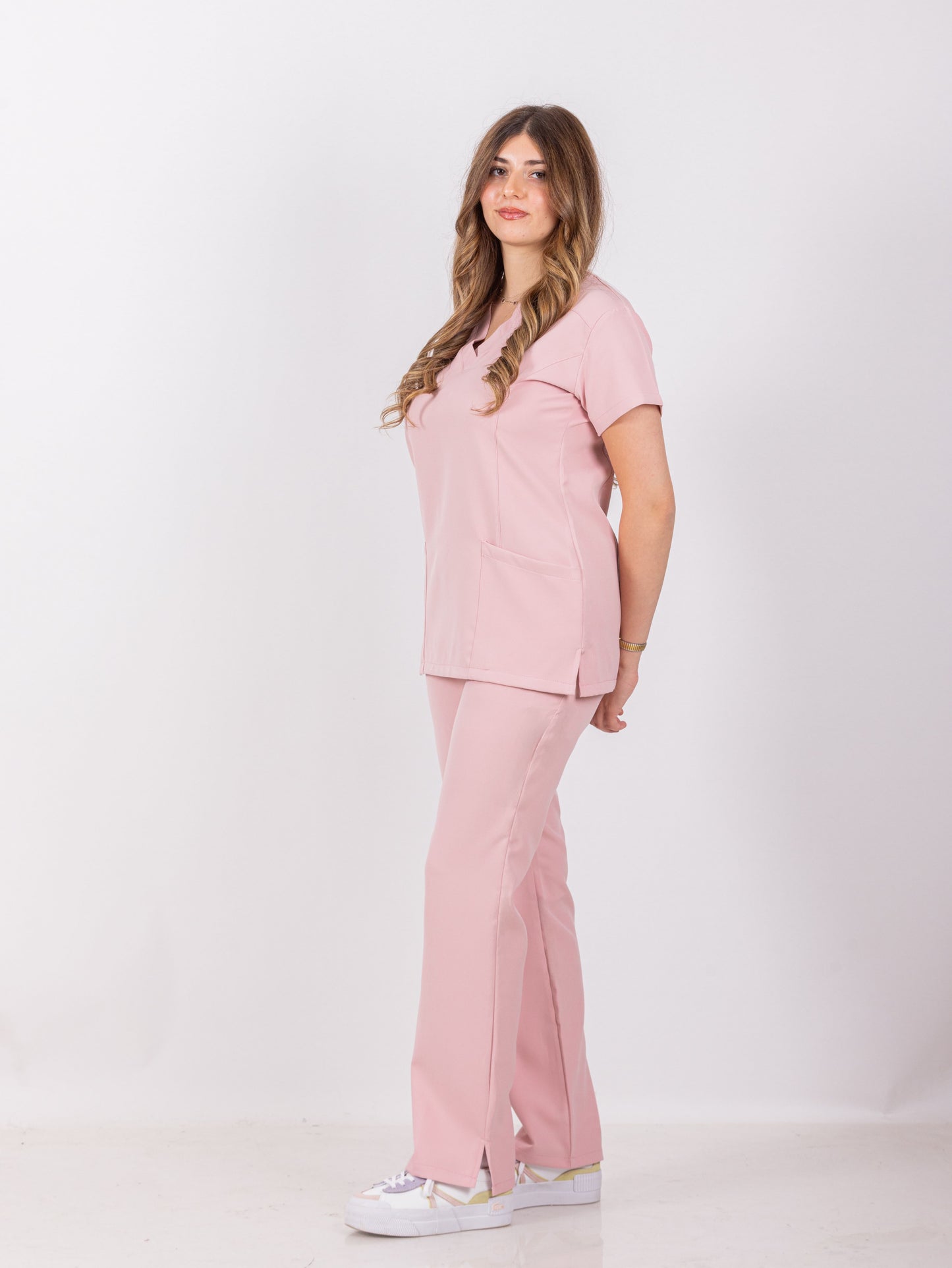 CROWN  - Sumo Pink Scrubs
