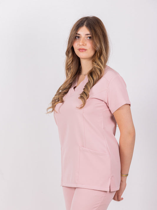 CROWN  - Sumo Pink Scrubs