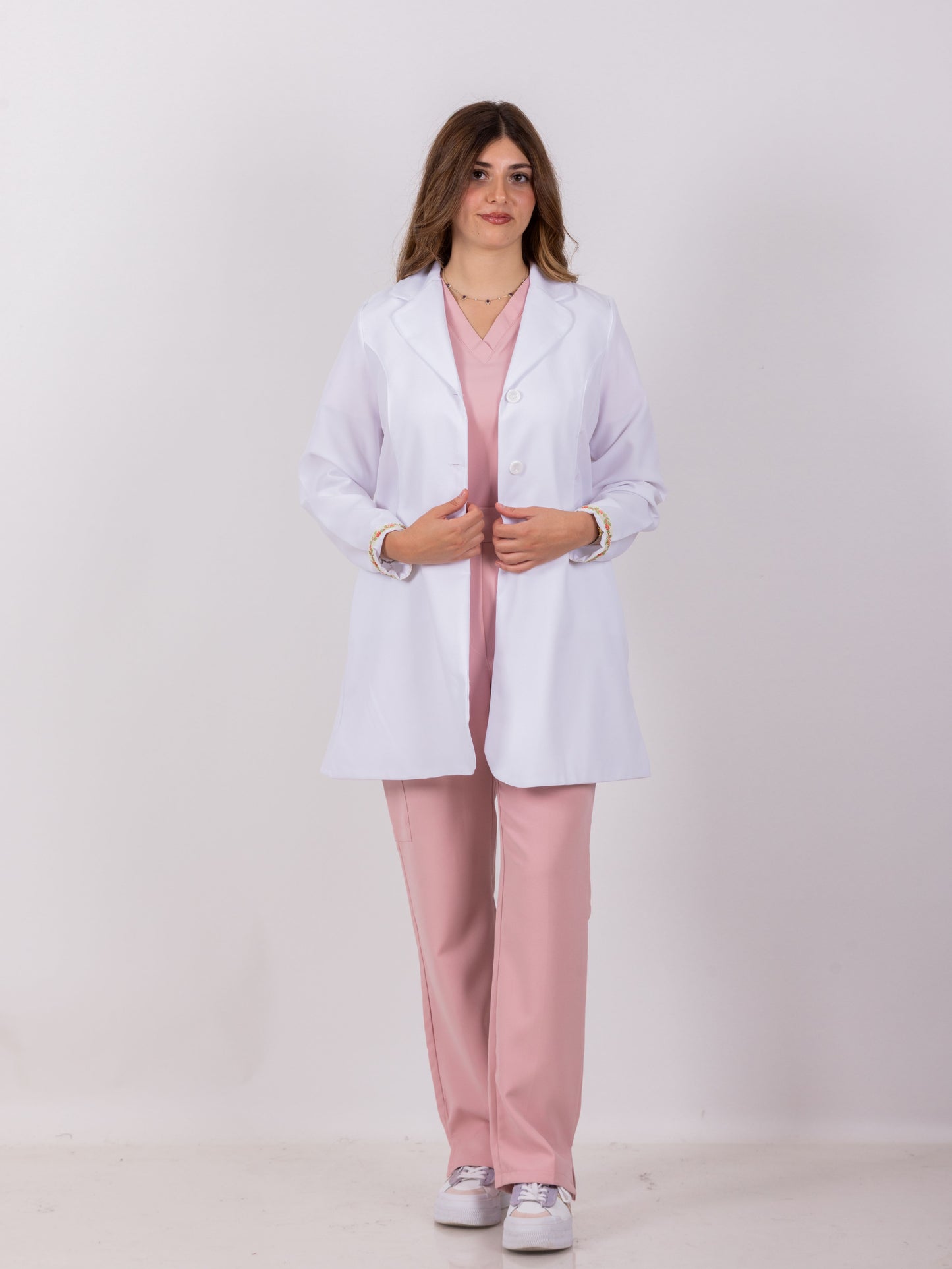 Floracoat – Feminine White Coat