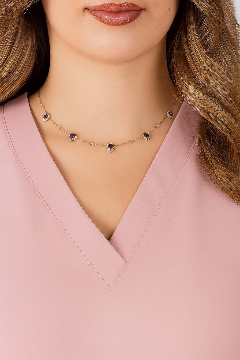 CROWN  - Sumo Pink Scrubs