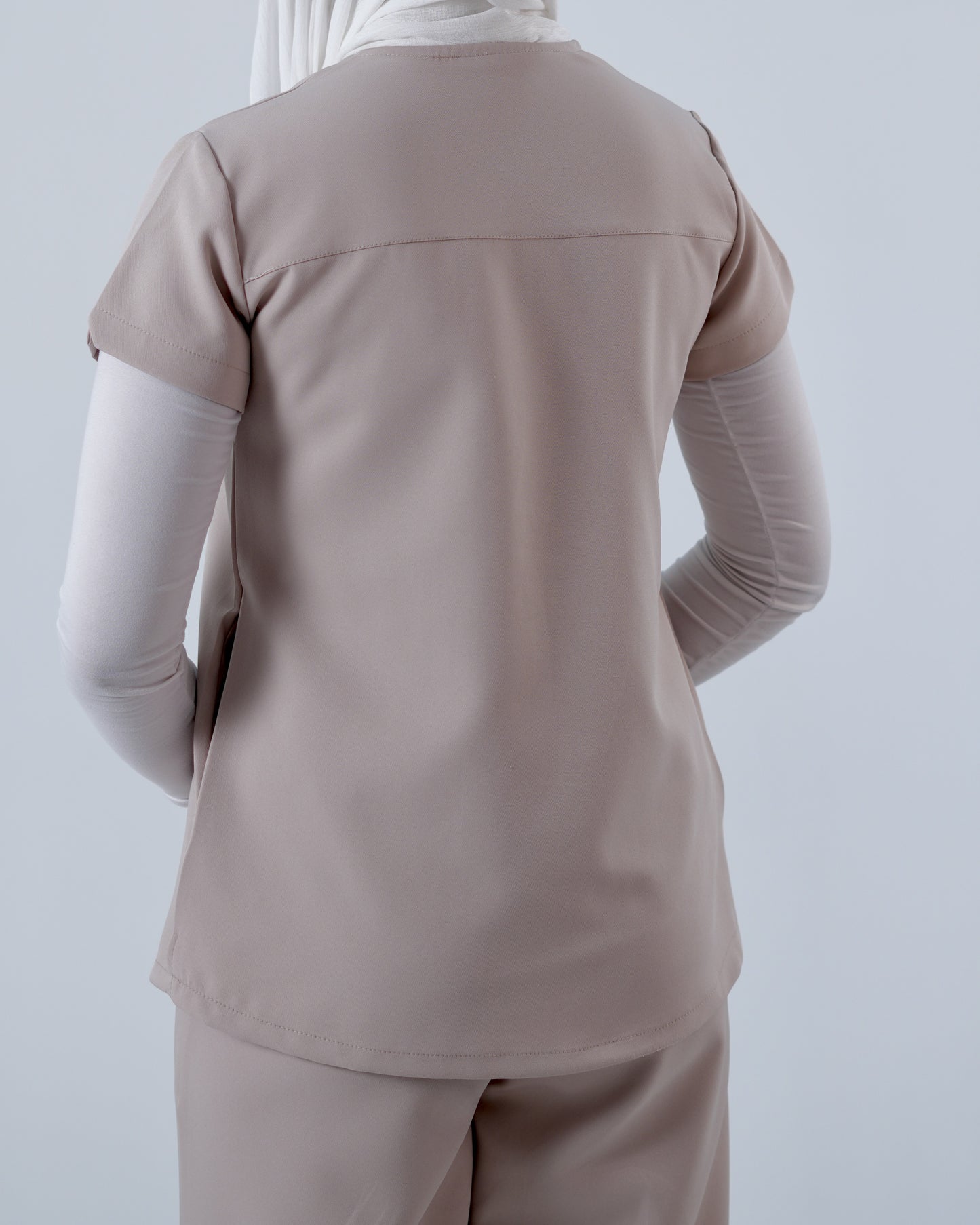 AL-RAQAD | Beige Scrubs