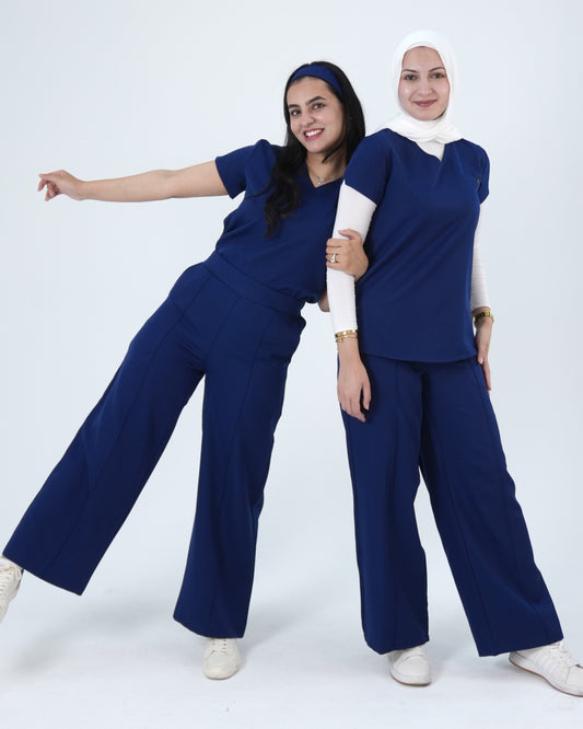 AL-RAQAD | Navy Blue Scrubs