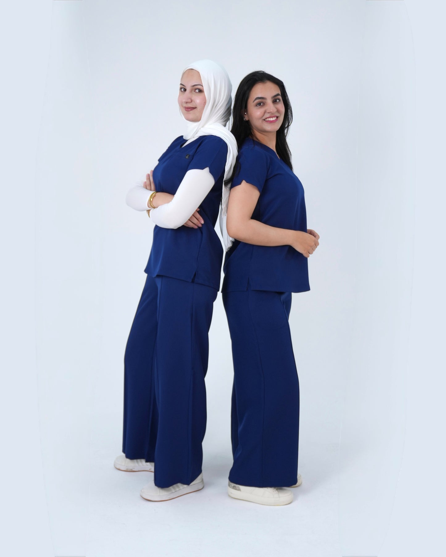 AL-RAQAD | Navy Blue Scrubs