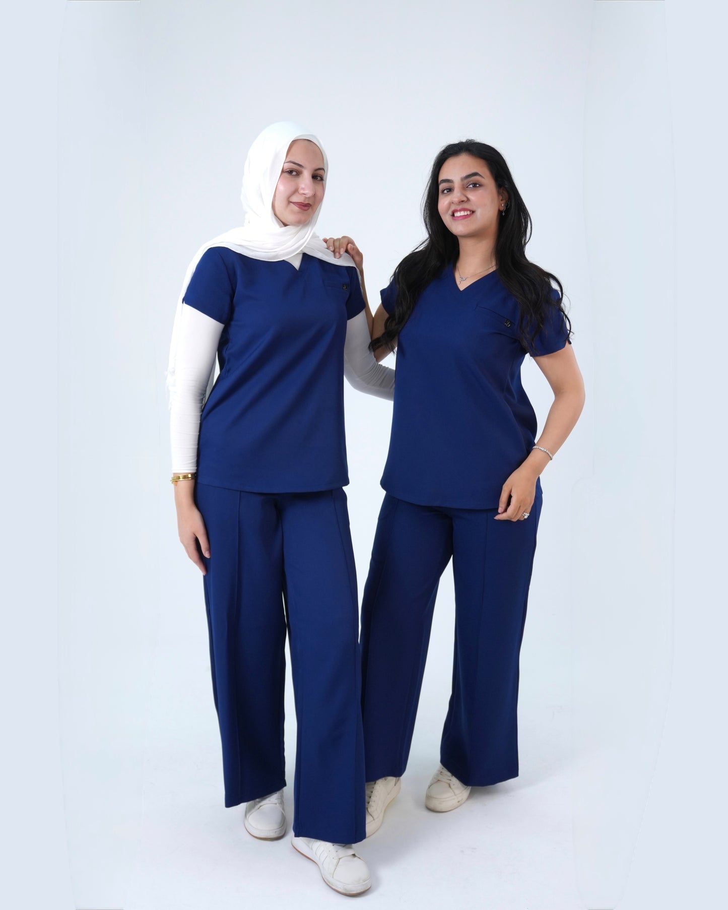 AL-RAQAD | Navy Blue Scrubs