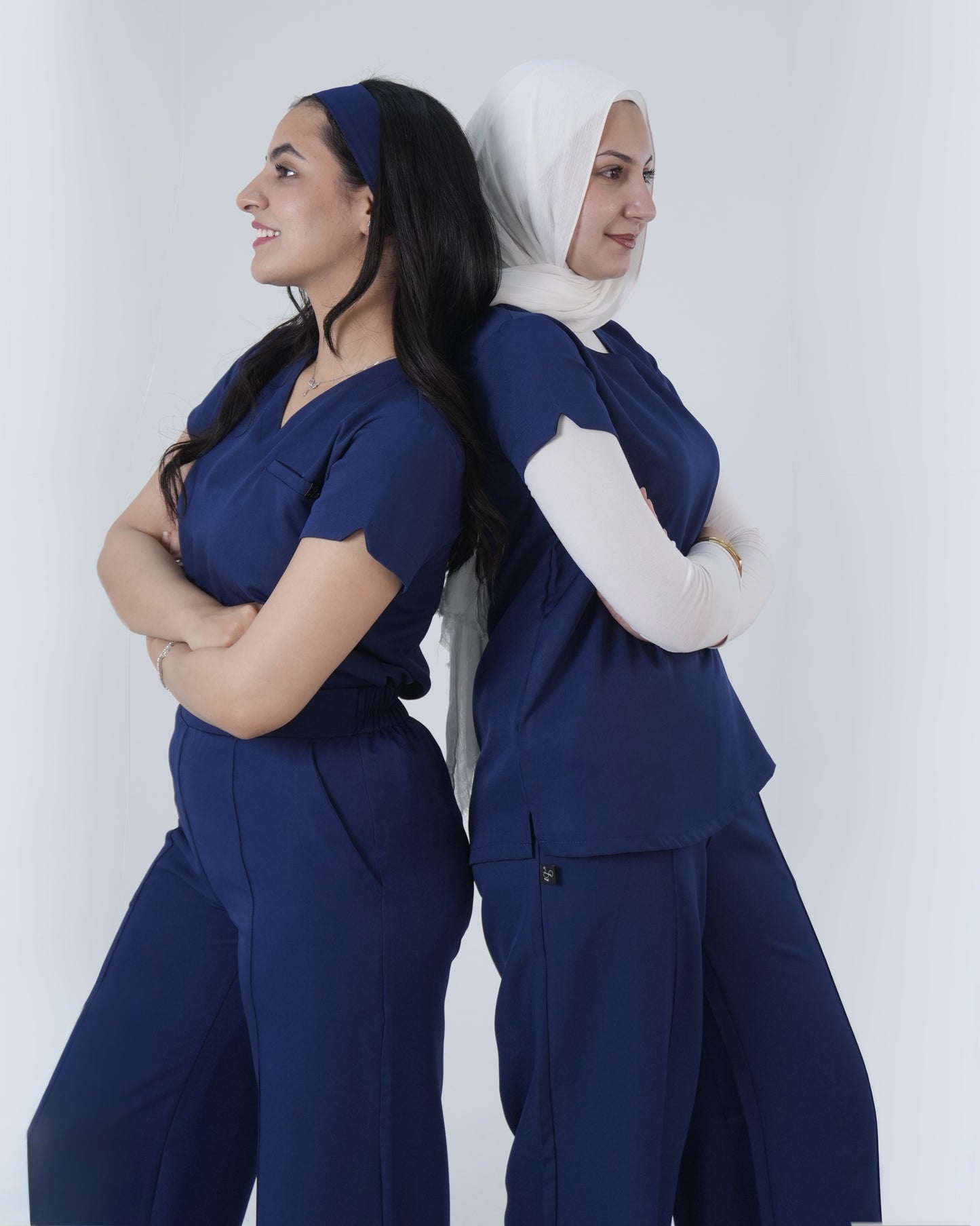 AL-RAQAD | Navy Blue Scrubs