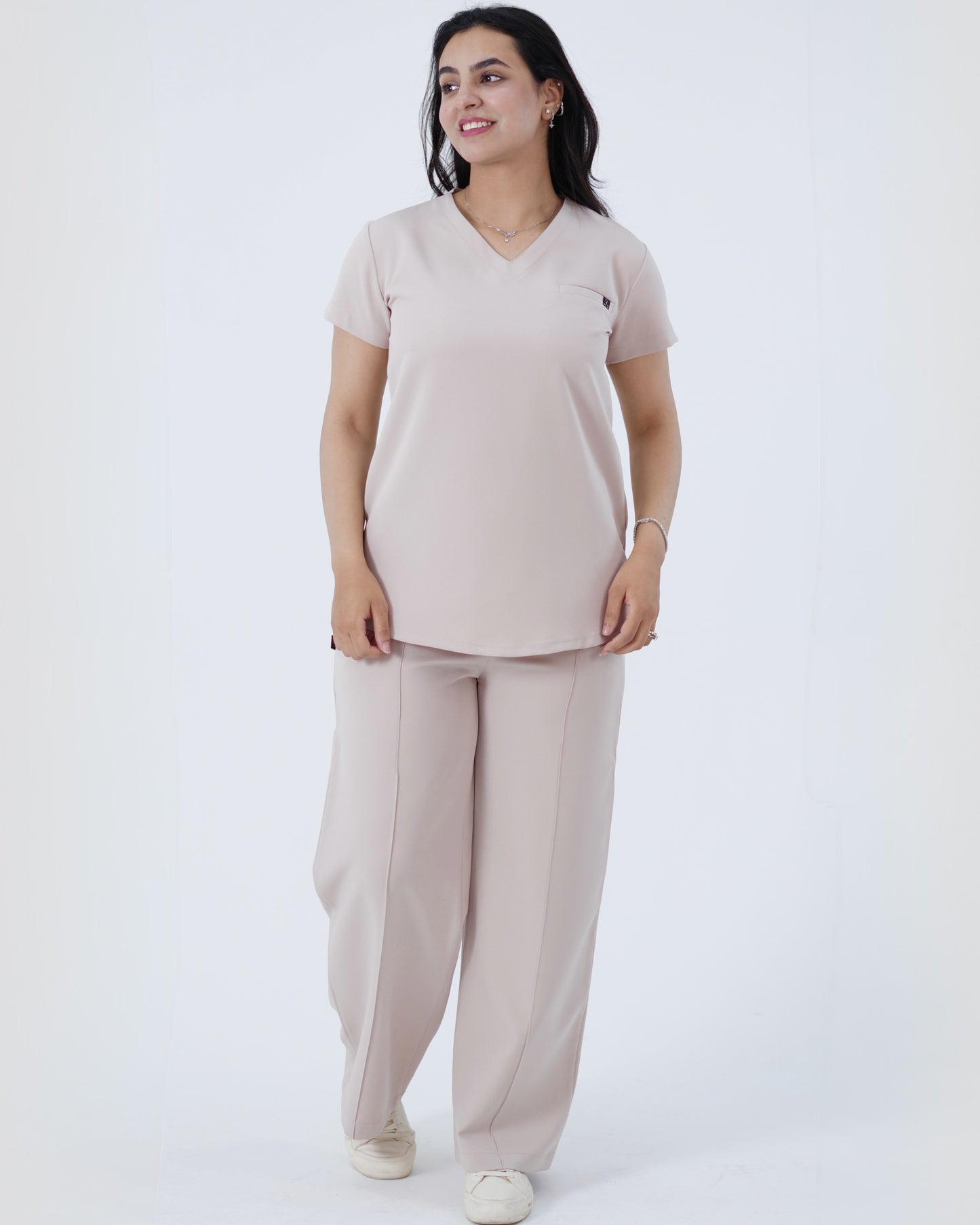 AL-RAQAD | Beige Scrubs