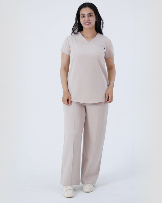 AL-RAQAD | Beige Scrubs