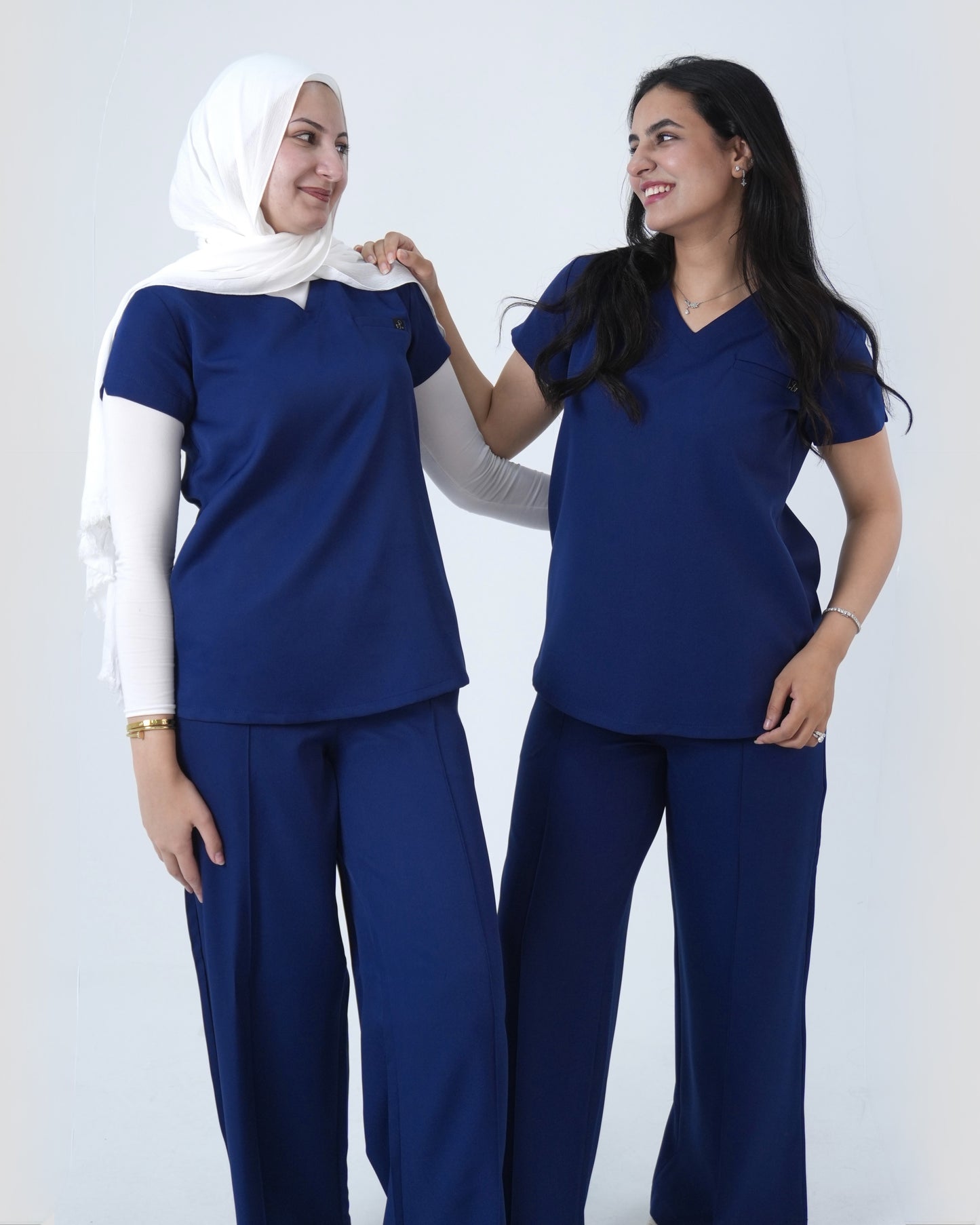 AL-RAQAD | Navy Blue Scrubs